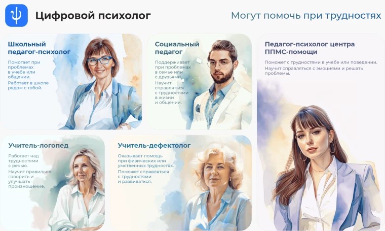 Онлайн психологическая помощь «Цифровой психолог»